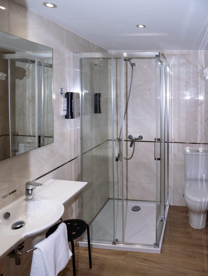 baño hostal