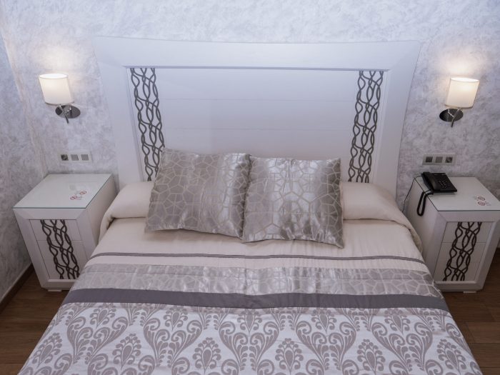 cabecero doble hotel